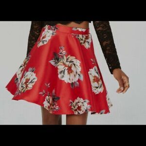 City Studio Party Formal Cocktail Skirt with Petticoat Size 5